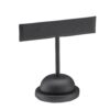 Premium custom leatherette T-style earring display tree, medium size, available in multiple colors and finishes