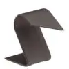 Custom Leatherette Foldover Earring Display Stand – Small Sliced Design Custom leatherette foldover earring display stand with sliced compartments, professional jewelry packaging