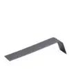 Leatherette 6-slot earring ramp display with angled presentation for large stud earrings