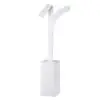 Custom Leatherette Tall Earring Display Stand Custom tall earring leatherette display stand with embossed logo for retail jewelry packaging