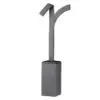 Custom Leatherette Tall Earring Display Stand Custom tall earring leatherette display stand with embossed logo for retail jewelry packaging