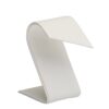 Custom leatherette foldover earring display stand, medium size, branded jewelry packaging