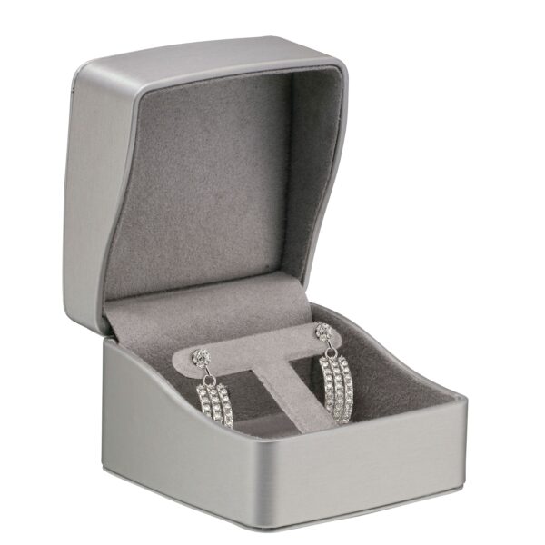 Linea Leatherette Jewelry Box – Custom OEM Packaging Custom leatherette jewelry storage box with premium finish and personalized logo branding options