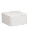 Custom Leatherette Square Pedestal Jewelry Display | OEM & White-Label Custom leatherette square pedestal display stand for jewelry retail showcase and luxury unboxing