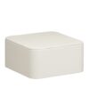 Custom Leatherette Square Pedestal Jewelry Display | OEM & White-Label Custom leatherette square pedestal display stand for jewelry retail showcase and luxury unboxing