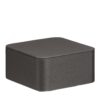 Custom Leatherette Square Pedestal Jewelry Display | OEM & White-Label Custom leatherette square pedestal display stand for jewelry retail showcase and luxury unboxing
