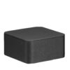 Custom Leatherette Square Pedestal Jewelry Display | OEM & White-Label Custom leatherette square pedestal display stand for jewelry retail showcase and luxury unboxing