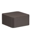 Custom Leatherette Square Pedestal Jewelry Display | OEM & White-Label Custom leatherette square pedestal display stand for jewelry retail showcase and luxury unboxing