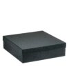 Textured Leatherette Necklace Box, Custom Jewelry Packaging Textured leatherette necklace jewelry box with custom logo branding, premium finish, and customizable interior insert
