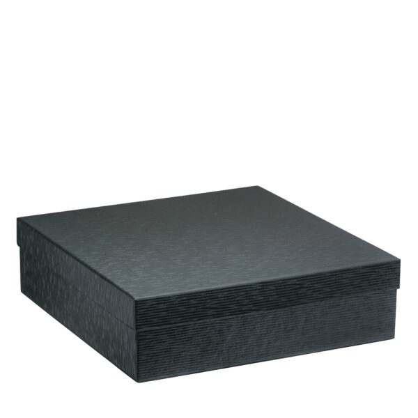 Textured Leatherette Necklace Box, Custom Jewelry Packaging Textured leatherette necklace jewelry box with custom logo branding, premium finish, and customizable interior insert