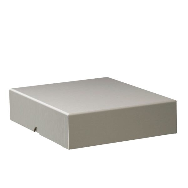 Premium leatherette necklace box with lustre finish, custom logo branding, and foam insert for jewelry packaging