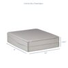 Premium leatherette necklace box with lustre finish, custom logo branding, and foam insert for jewelry packaging