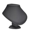 Custom Leatherette Necklace Display Stand – 6" Narrow Leatherette necklace display stand, 6" tall narrow form, custom branding, retail jewelry packaging
