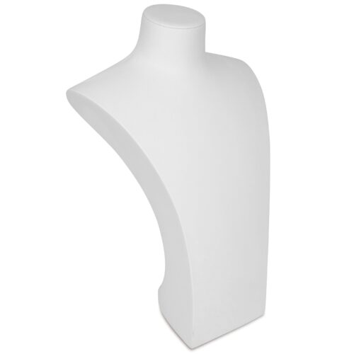 Leatherette X-Large Tall Necklace Display Box – Custom OEM Jewelry Packaging Leatherette tall necklace pendant display stand with custom branding and logo options for retail jewelry packaging