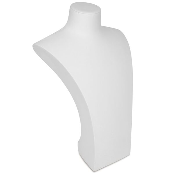 Leatherette X-Large Tall Necklace Display Box – Custom OEM Jewelry Packaging Leatherette tall necklace pendant display stand with custom branding and logo options for retail jewelry packaging