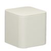 Custom Leatherette Medium Square Pedestal Display for Jewelry Retail Leatherette square pedestal display for jewelry retail, trade shows, and luxury unboxing with custom logo branding