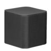Custom Leatherette Medium Square Pedestal Display for Jewelry Retail Leatherette square pedestal display for jewelry retail, trade shows, and luxury unboxing with custom logo branding