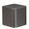 Custom Leatherette Medium Square Pedestal Display for Jewelry Retail Leatherette square pedestal display for jewelry retail, trade shows, and luxury unboxing with custom logo branding