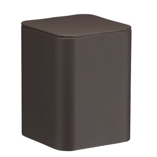Custom Leatherette Tall Square Pedestal Jewelry Display Stand Custom leatherette tall square pedestal jewelry display stand with branded logo, premium finish, and custom insert for retail showcase