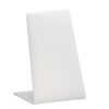 Custom leatherette pendant and earring display stand for jewelry retail packaging