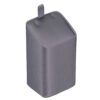 Leatherette tall pendant display stand for jewelry retail and trade shows