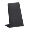 Custom leatherette pendant and earring display stand for jewelry retail packaging