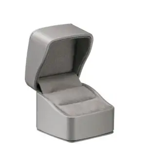 Linea Leatherette Ring Box – Premium Custom Jewelry Packaging