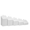 Leatherette Ring Slot Display Stands Set of 5 Leatherette ring slot display stands set of 5, premium jewelry packaging with customizable colors and logos