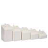 Leatherette Ring Slot Display Stands Set of 5 Leatherette ring slot display stands set of 5, premium jewelry packaging with customizable colors and logos