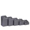 Leatherette Ring Slot Display Stands Set of 5 Leatherette ring slot display stands set of 5, premium jewelry packaging with customizable colors and logos