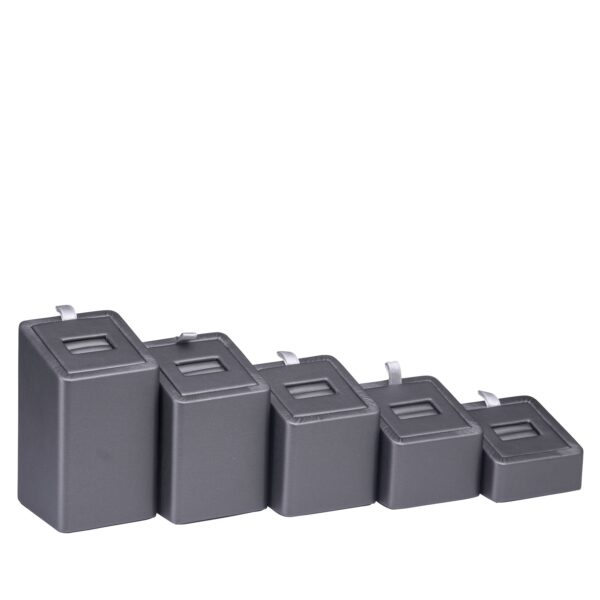 Leatherette Ring Slot Display Stands Set of 5 Leatherette ring slot display stands set of 5, premium jewelry packaging with customizable colors and logos