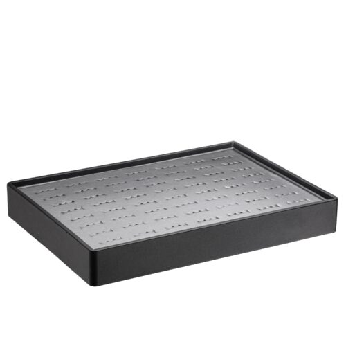 Leatherette 56-Ring Stackable Foam Jewelry Display Tray Leatherette 56-ring stackable foam jewelry display tray with custom branding options