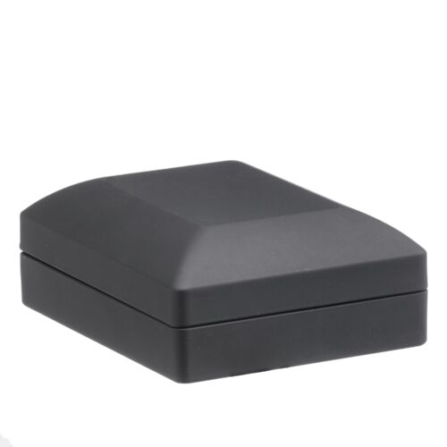 Black LED Pendant Box – Custom Necklace Packaging for Jewelry Brands Black LED pendant box with integrated lighting, custom foam insert, and branded exterior – premium jewelry packaging