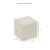 Custom Linen Weave Earring Box | Factory-Direct Jewelry Packaging Linen weave earring box with custom logo branding, foam insert, and fabric exterior for jewelry packaging
