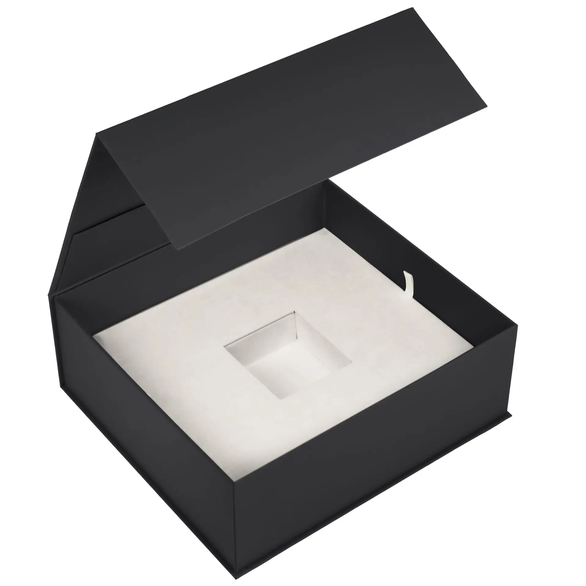 Vogue Collection custom small rigid jewelry presentation box with embossing and logo printing options