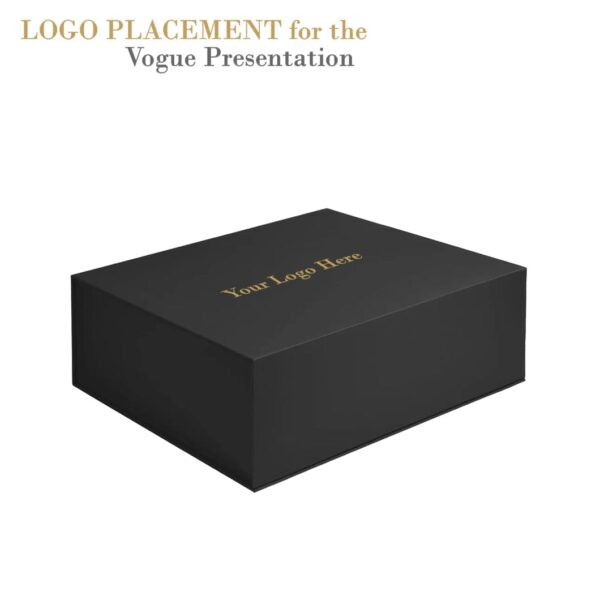 Vogue Collection Small Luxury Rigid Presentation Box – Custom Jewelry Packaging Vogue Collection custom small rigid jewelry presentation box with embossing and logo printing options