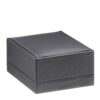Custom Luxury Leather Flat Pad Jewelry Box – Premium OEM Packaging Custom luxury leather flat pad jewelry box with embossed logo and padded interior display