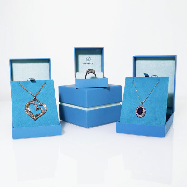 Custom Luxury Ring Gift Boxes | OEM Wholesale Jewelry Packaging Luxury ring gift boxes with magnetic closure, custom logo printing, velvet insert, and premium matte paperboard finish