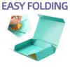 Custom eco-friendly magnet-closure jewelry gift boxes with recyclable kraft cardboard and embossed logo branding