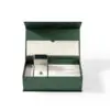 Custom Magnetic Rectangle Jewelry Gift Box with Ring Insert – Wholesale OEM Luxury magnetic rectangle jewelry gift box with custom ring insert and foil logo branding