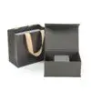 Custom Magnetic Luxury Ring Gift Box with Display Slot – OEM Packaging Luxury magnetic ring gift box with interior foam insert and secure closure for jewelry packaging