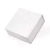 Custom White Magnetic Ring Box - Luxury Jewelry Presentation Packaging White magnetic luxury ring presentation box with custom logo printing and foam insert options