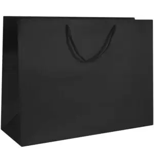 Matte Euro Tote Bag – Custom Vogue Size Jewelry Packaging