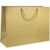 Matte Euro Tote Bag – Custom Vogue Size Jewelry Packaging Matte euro tote bags with custom logo branding for jewelry retailers and boutiques