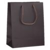 Matte Euro Tote Bag – Compact Jewelry Packaging Pouch, Custom Branded Custom matte finish Euro tote bag, compact size, with full-color logo branding for jewelry packaging and retail