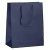 Custom matte finish Euro tote bag, compact size, with full-color logo branding for jewelry packaging and retail