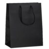 Matte Euro Tote Bag – Compact Jewelry Packaging Pouch, Custom Branded Custom matte finish Euro tote bag, compact size, with full-color logo branding for jewelry packaging and retail