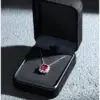 Black microfiber custom earring boxes for wholesale jewelry packaging