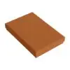 Medium custom microfiber envelope jewelry pouch with padded foam insert, soft velour exterior, branded logo hot stamping