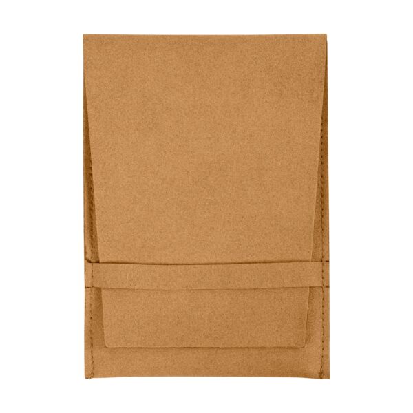 Custom large microfiber envelope jewelry pouch with padded insert in assorted Pantone colors, featuring debossed logo branding